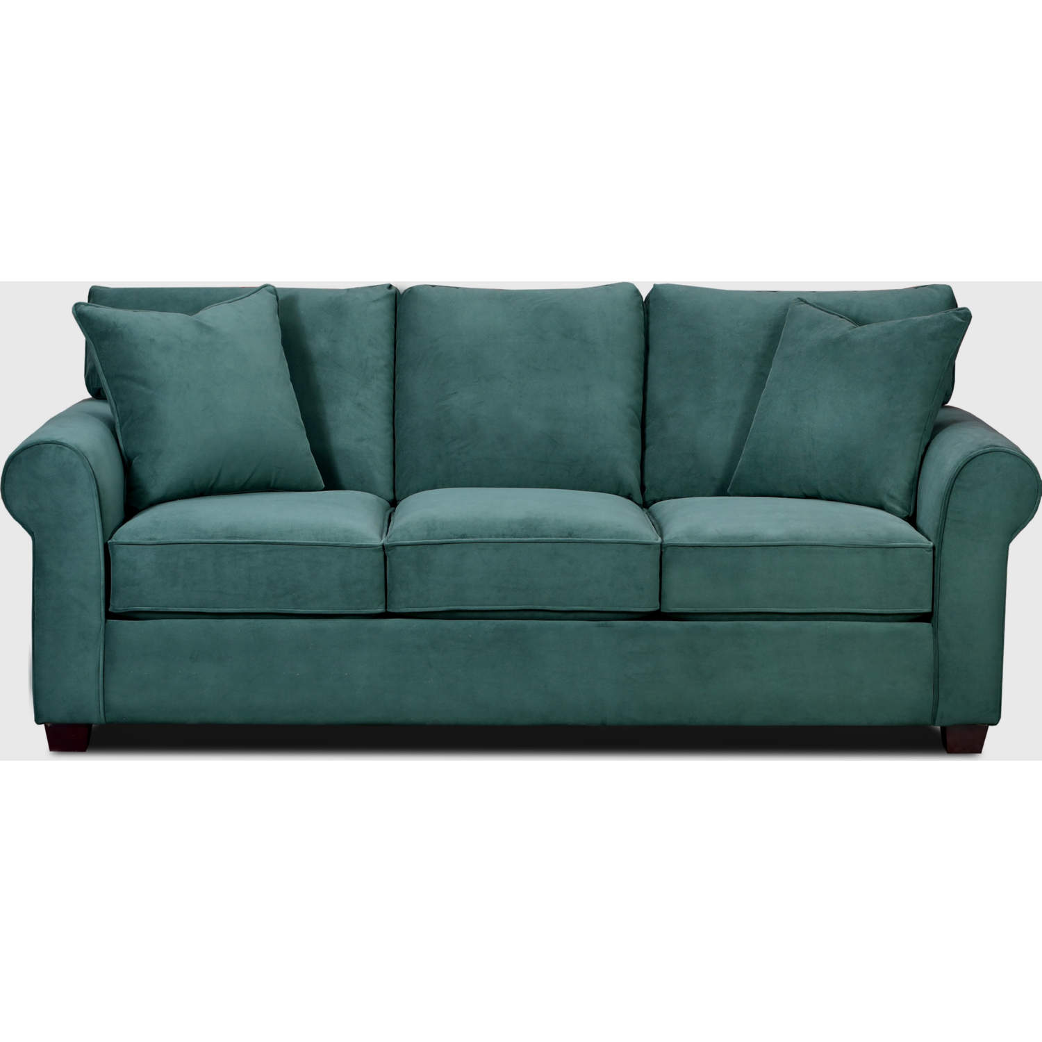 Velvet microfiber sofa online